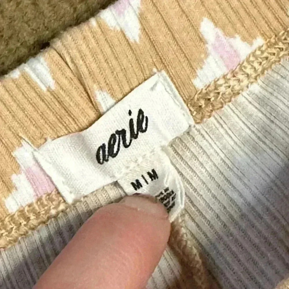 AERIE HIGH WAISTED CROPPED KICK FLARE PANT Medium - Picture 6 of 6